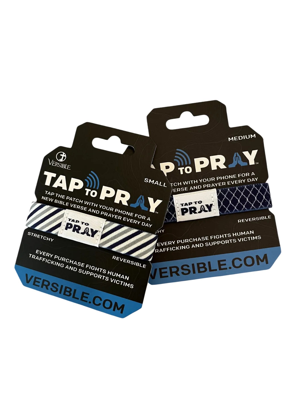 Versible Tap To Pray Wristbands