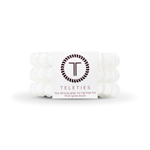 Teleties: Coconut White (Large)