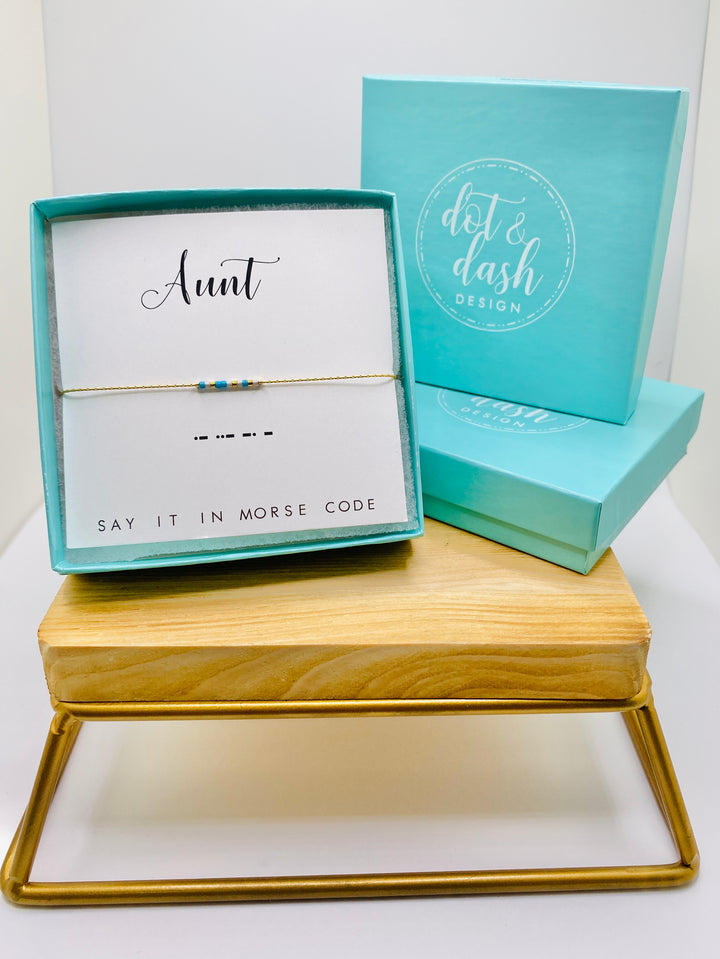 Dot & Dash - Aunt Bracelet