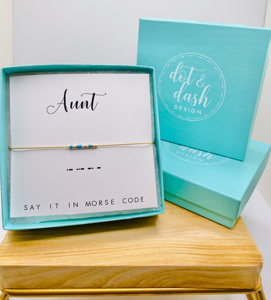 Dot & Dash - Aunt Bracelet