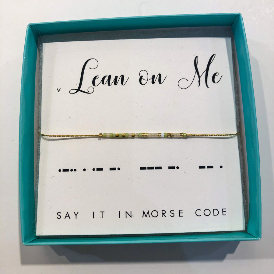 Dot & Dash: Lean On Me Bracelet